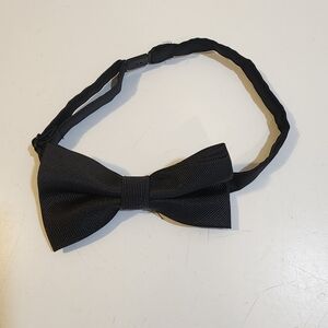 Men's Black Bow tie